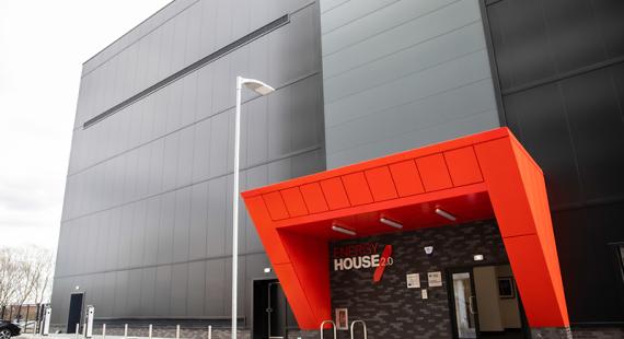 Energy House 2.0 entrance